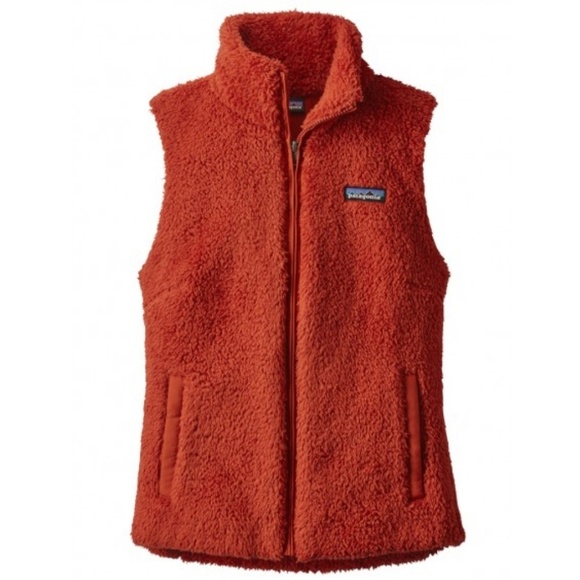 Patagonia Jackets & Blazers - Patagonia root red Los Gatos fuzzy vest
